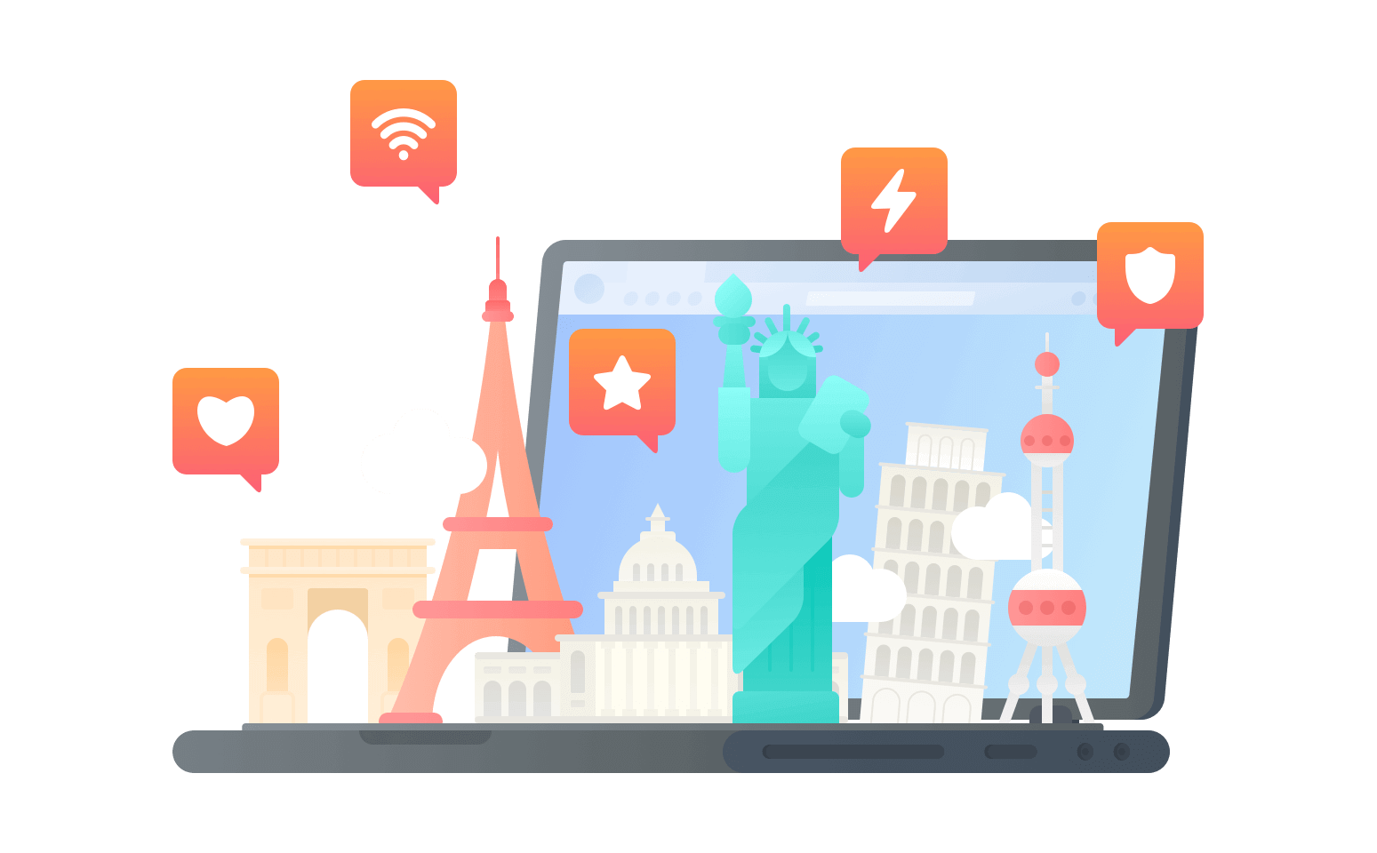 在哥伦比亚连接到中国的加速器 - 大陆VPN